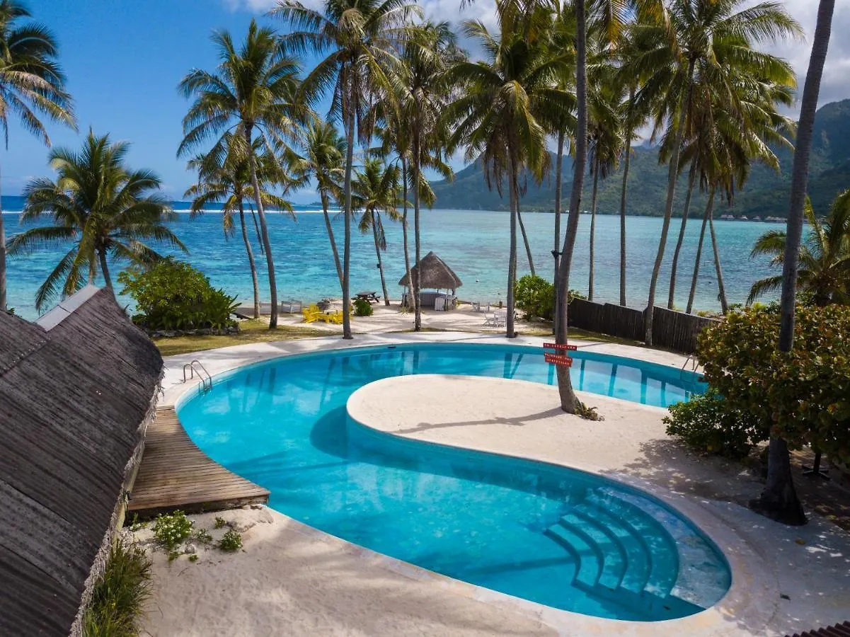 Hirinaki Beach House Villa Moorea French Polynesia