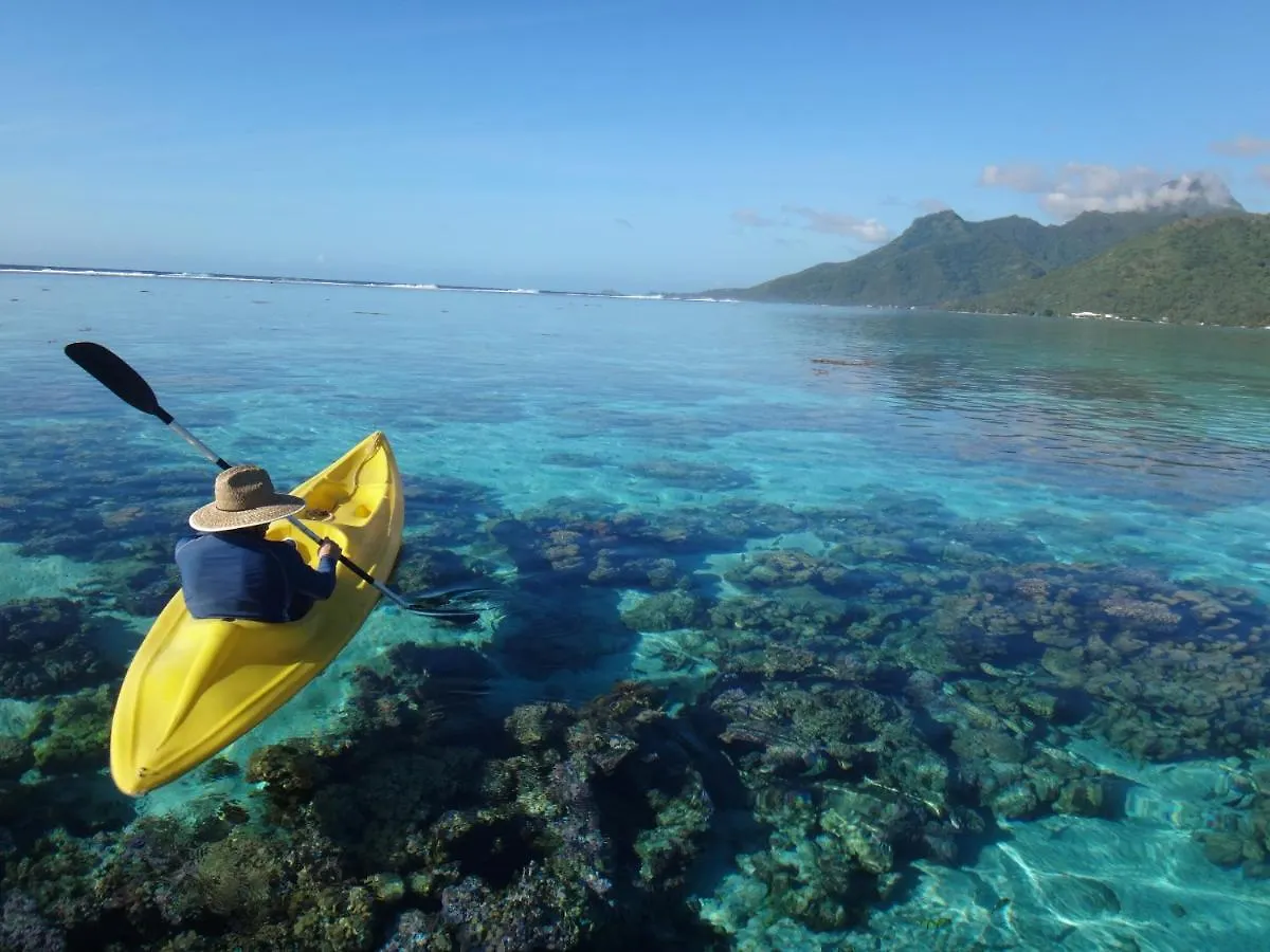 Hirinaki Beach House Villa Moorea French Polynesia