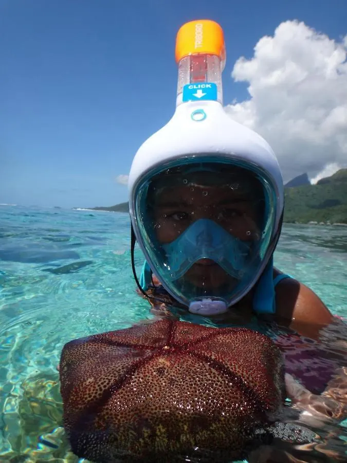Hirinaki Beach House Villa Moorea